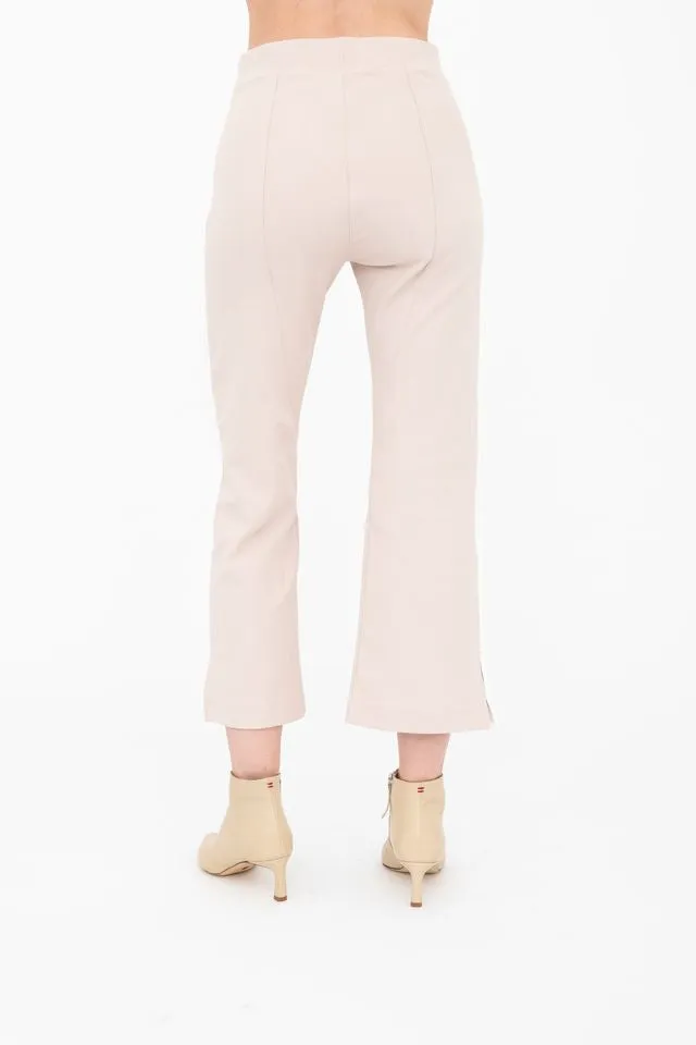 Tech Stretch Cropped Pant with Side Contrast Stripe - BOBBI