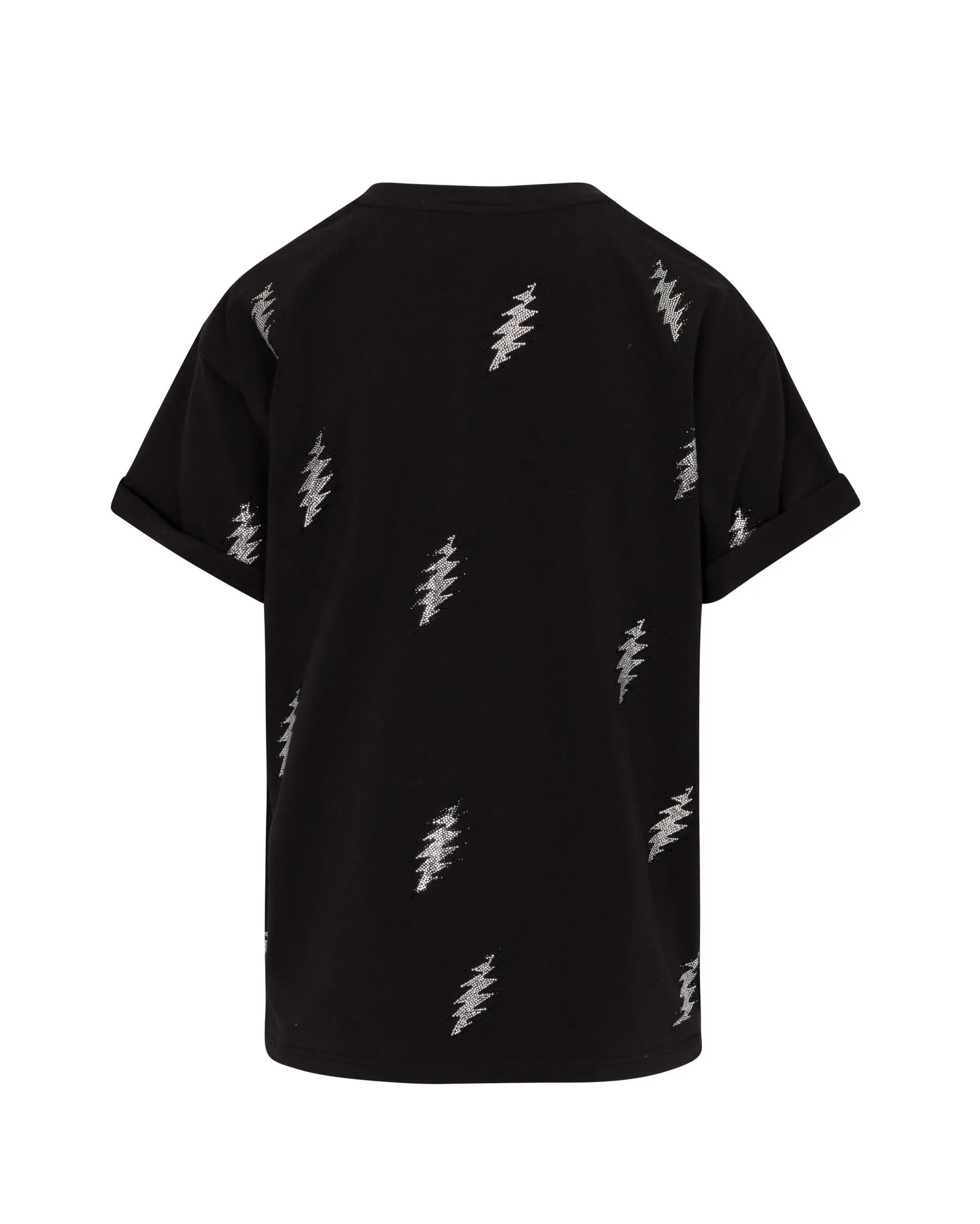 The Original Grateful Dead 13 Pt. Bolt Rhinestone T-Shirt - Black