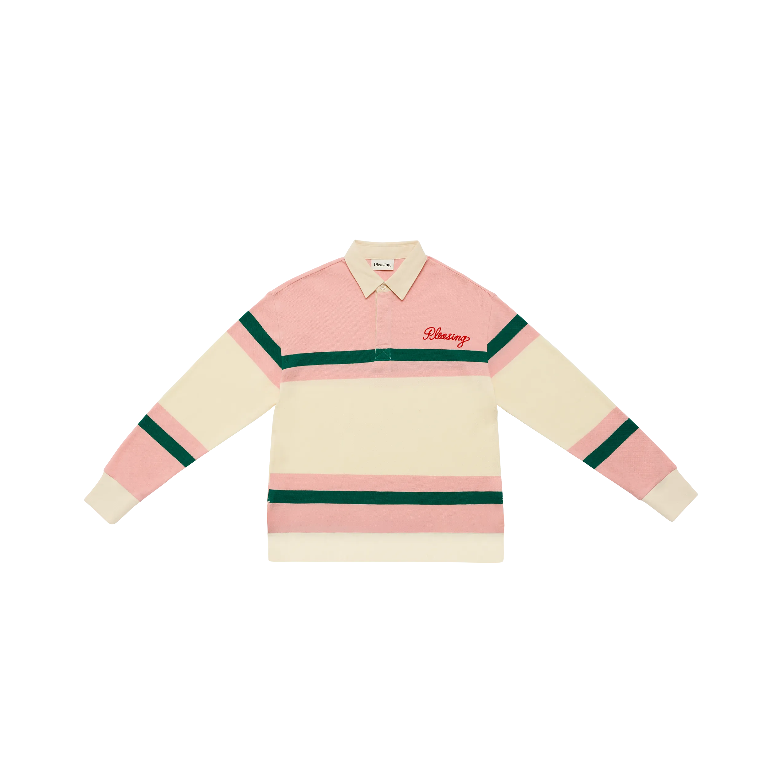 The Pleasing Cropped Rugby in Pink