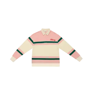 The Pleasing Cropped Rugby in Pink