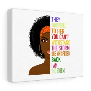 The "Female" Storm Canvas