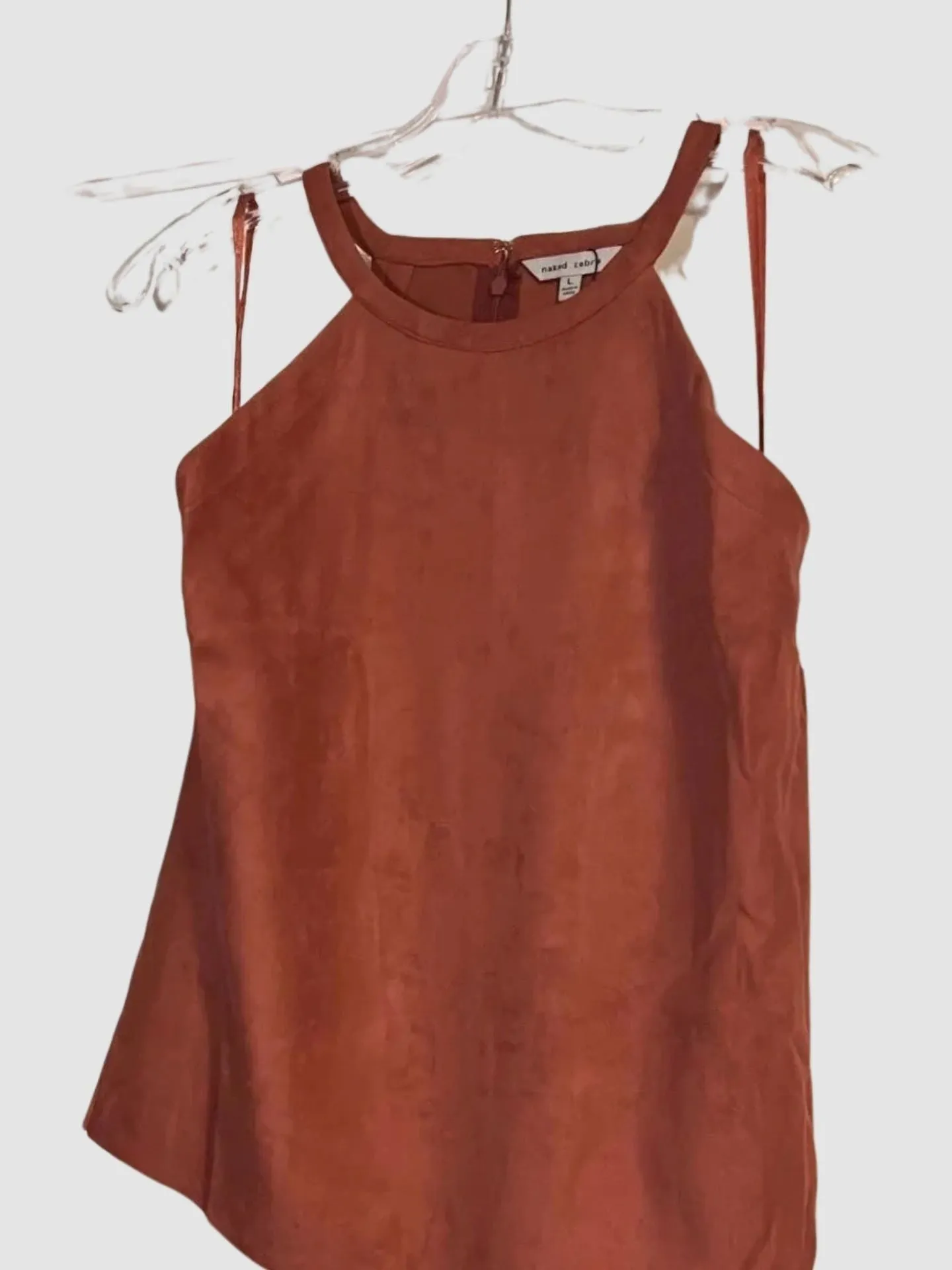 The Rebecca Faux Leather Tank Top