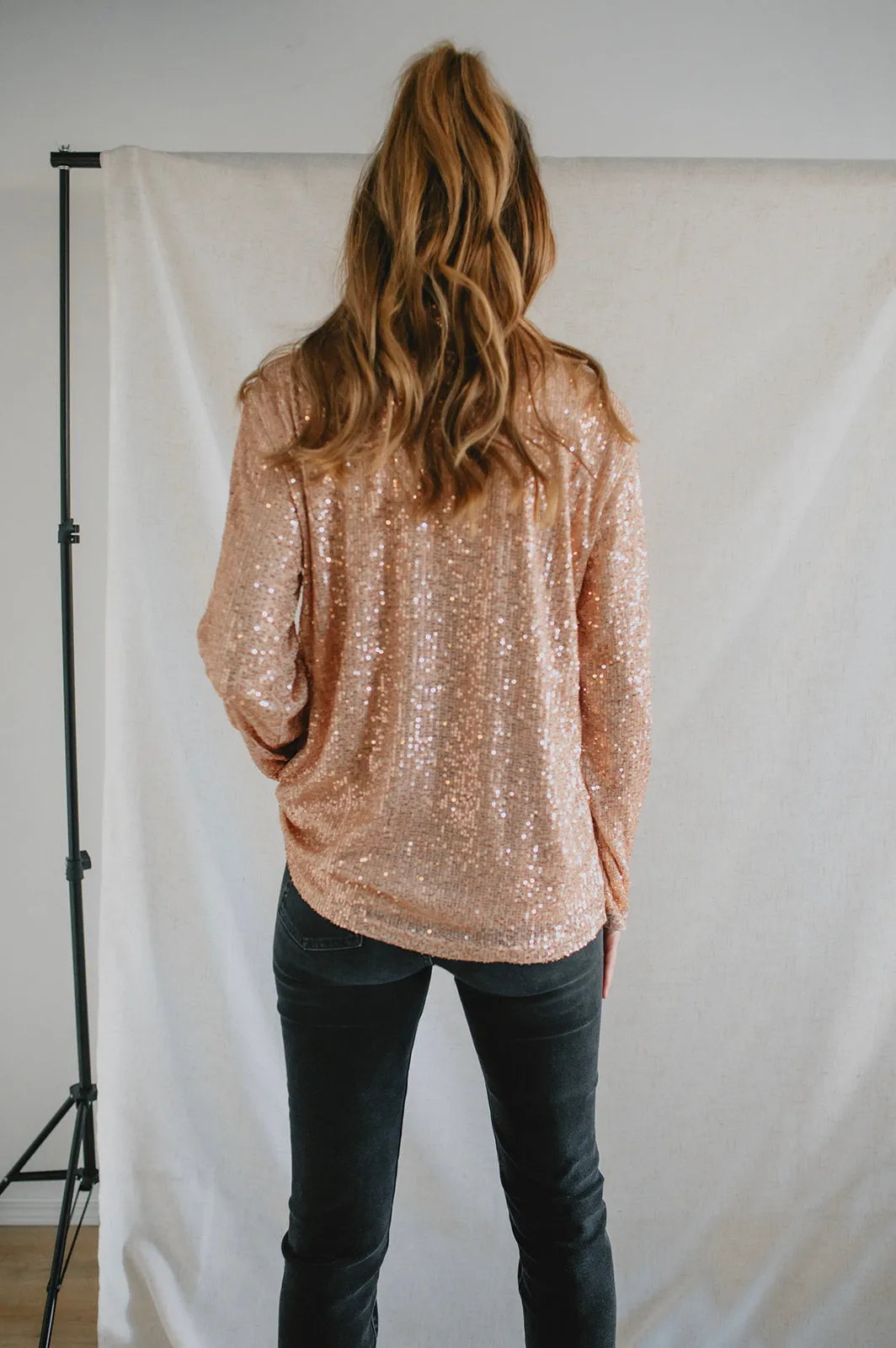The Rose Gold Button Shirt