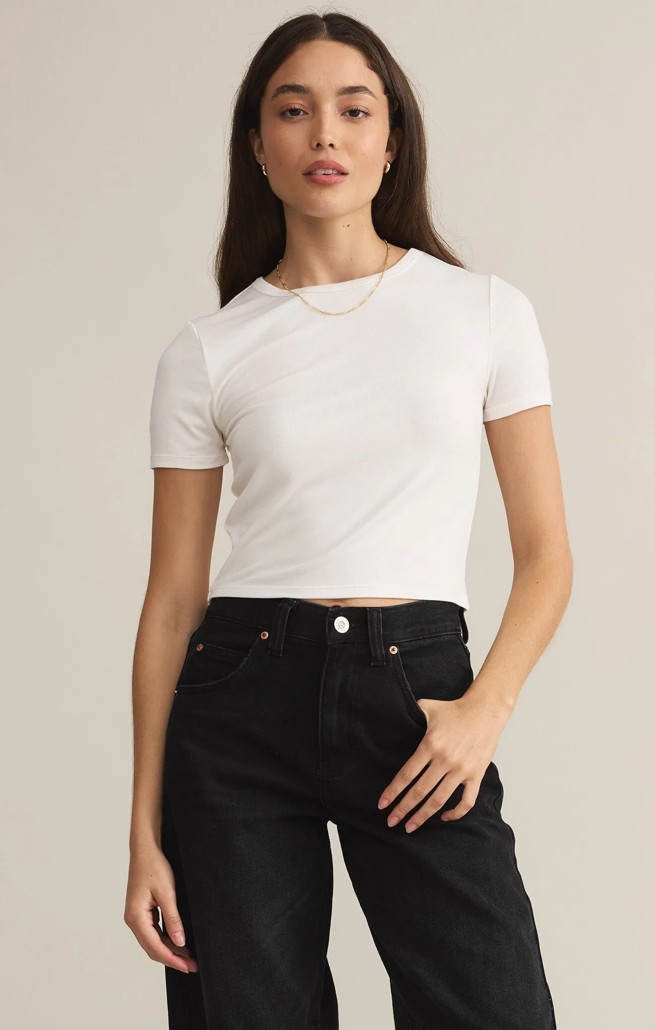 The Second Skin Crew Top