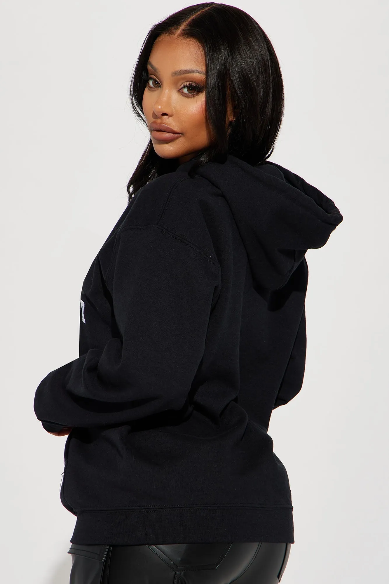The Ultimate Playmate Playboy Embroidered Hoodie - Black