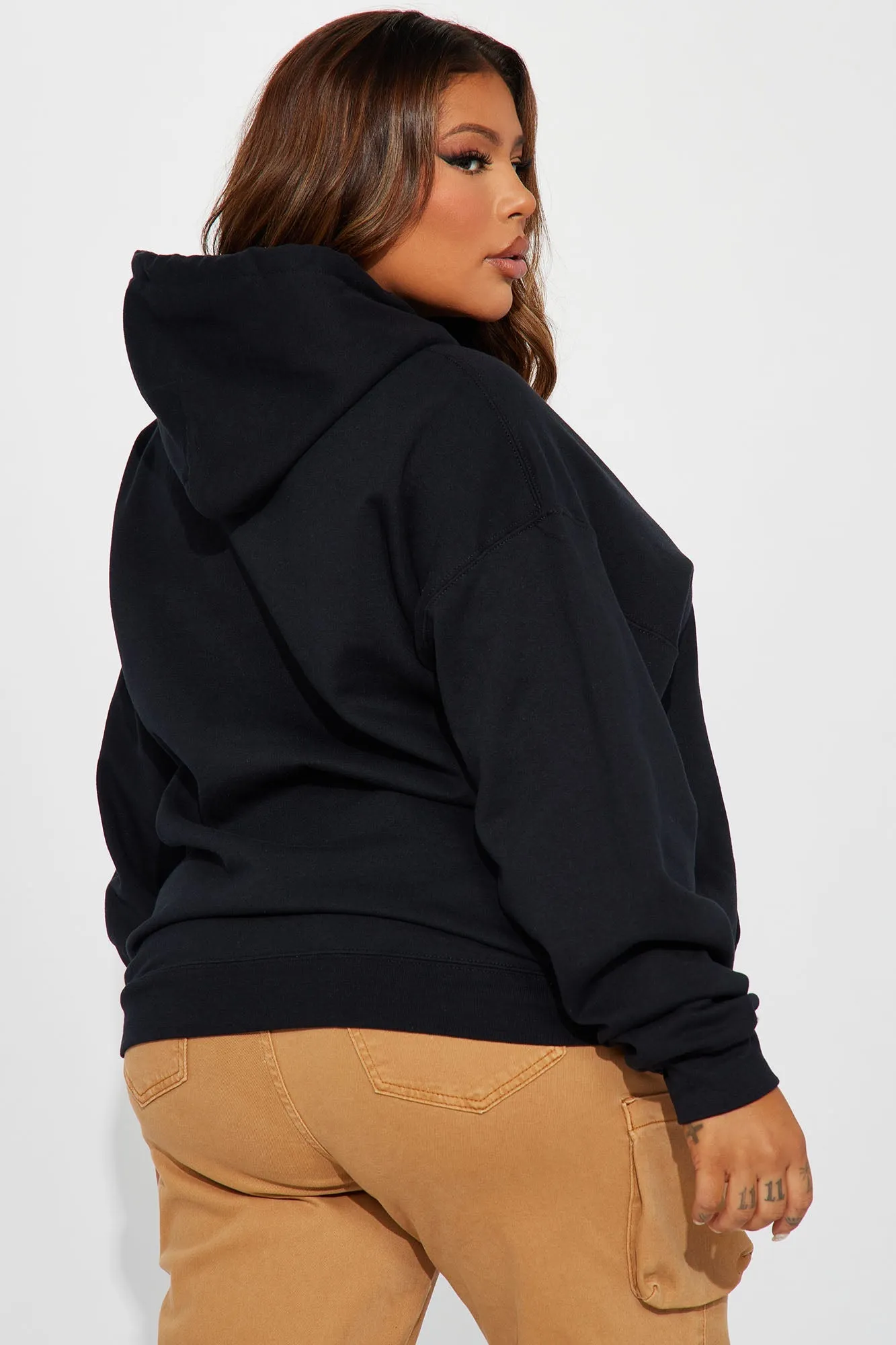 The Ultimate Playmate Playboy Embroidered Hoodie - Black