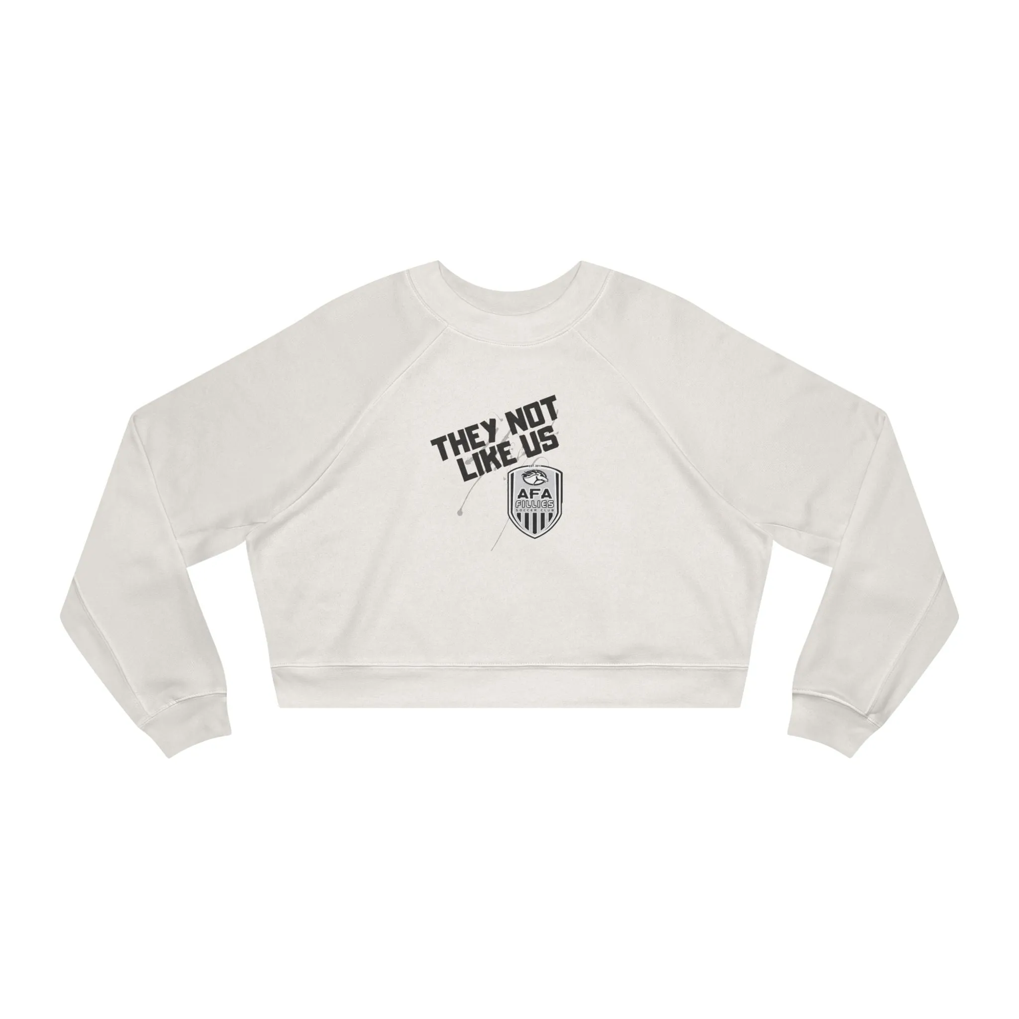 They Not Like Us AFA Women's Cropped Fleece Pullover