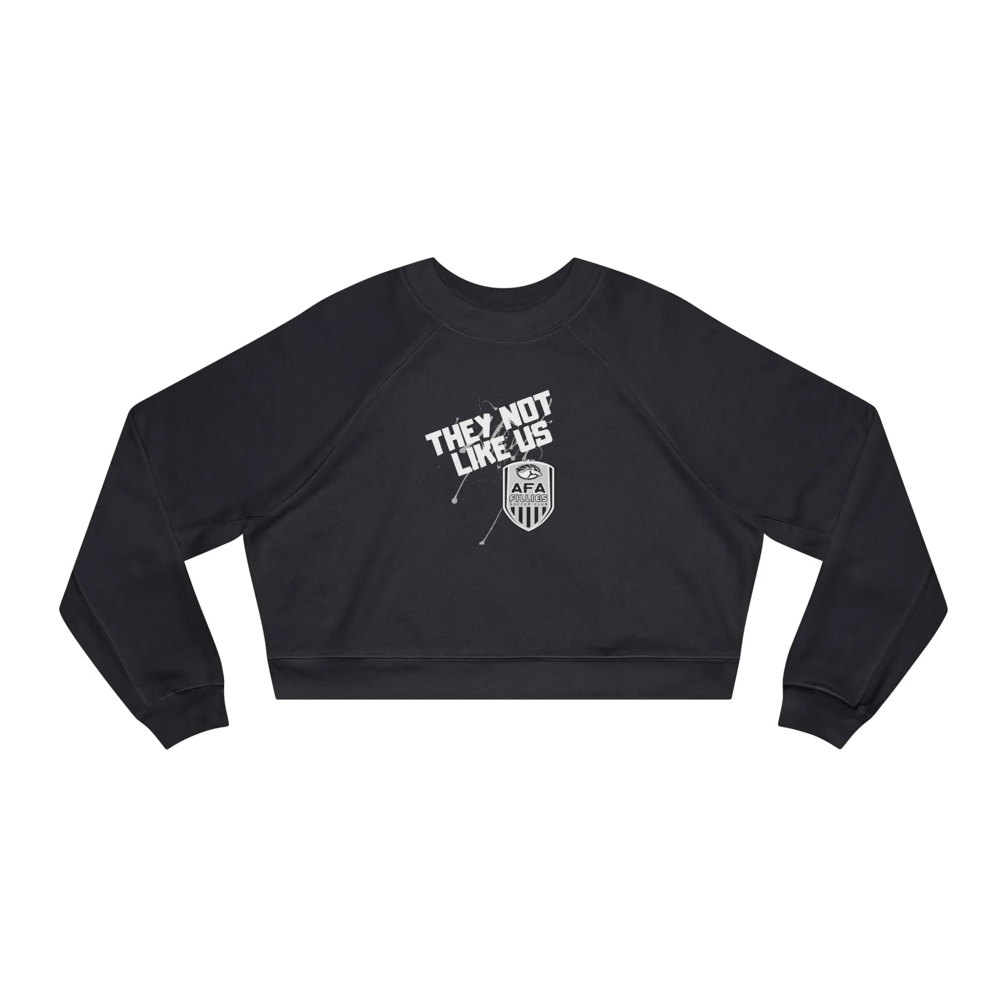 They Not Like Us AFA Women's Cropped Fleece Pullover