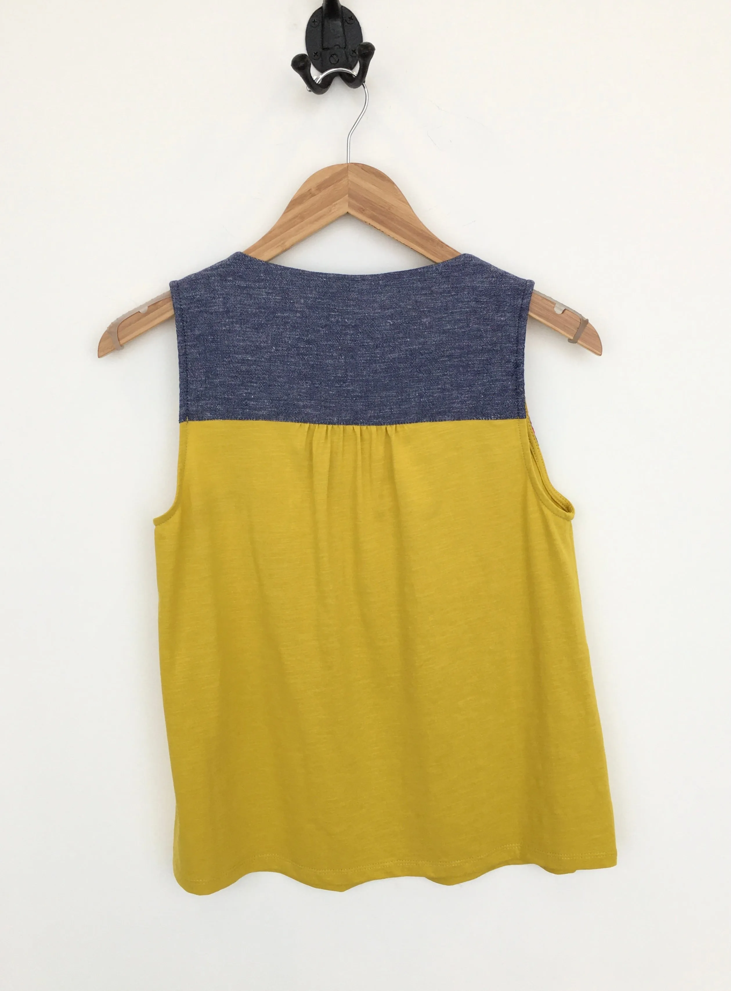THML Embroidered Sleeveless Top