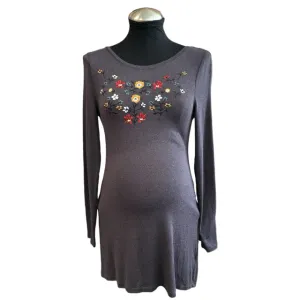 Thyme Maternity Grey Tunic Size XS
