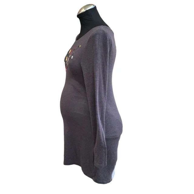 Thyme Maternity Grey Tunic Size XS