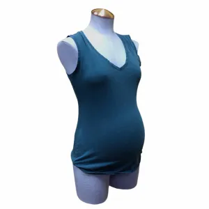 Thyme Maternity Turqouise Tank Size M
