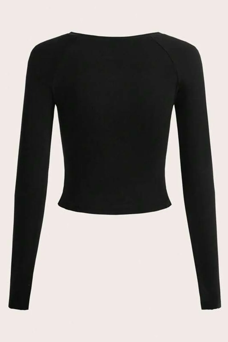 TN0112 Number Crop Shirt