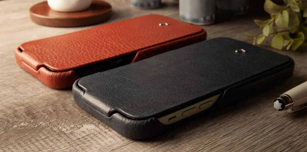 Top iPhone 12 & 12 Pro MagSafe leather case