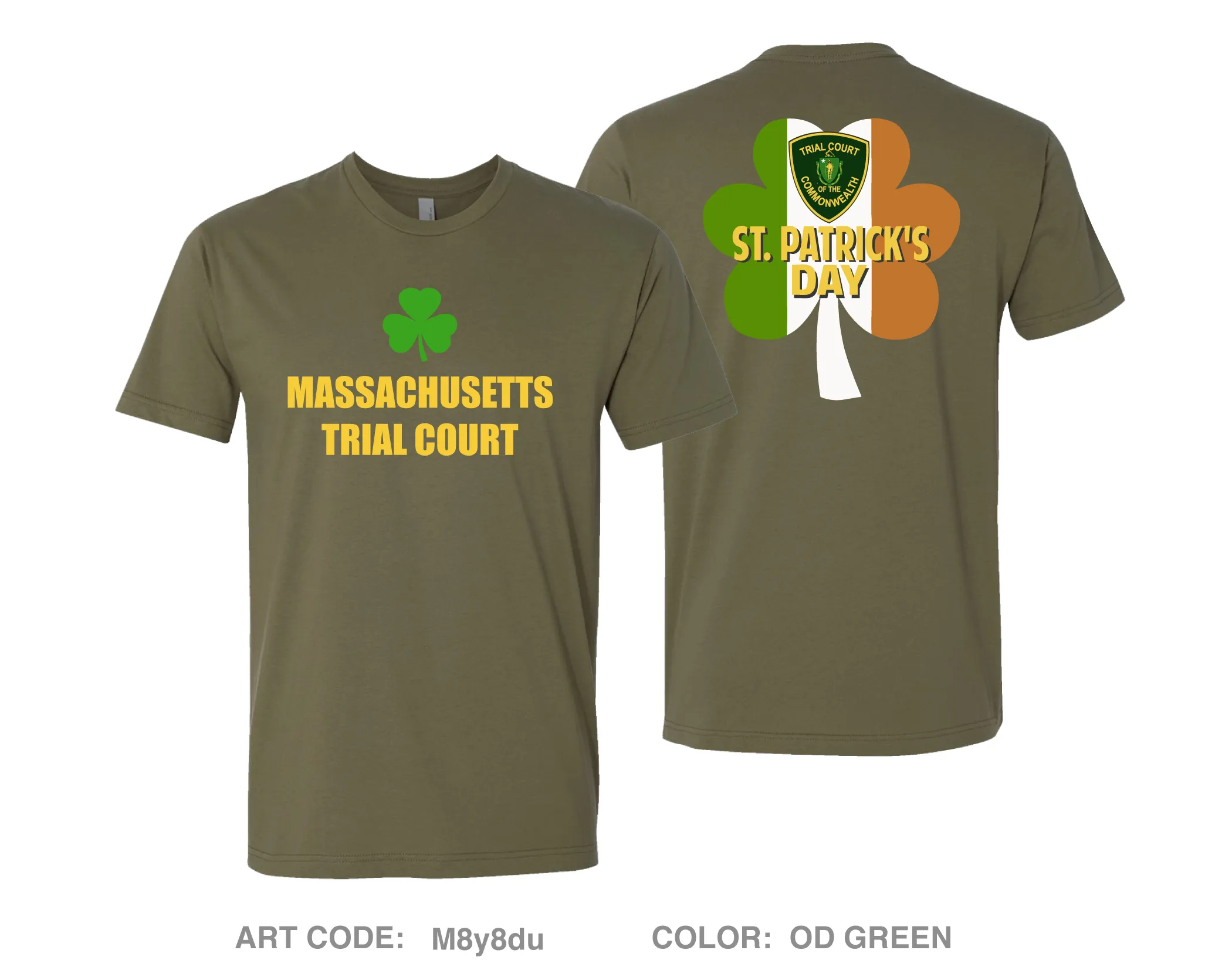 Trail court Comfort Unisex Cotton SS Tee - M8y8du