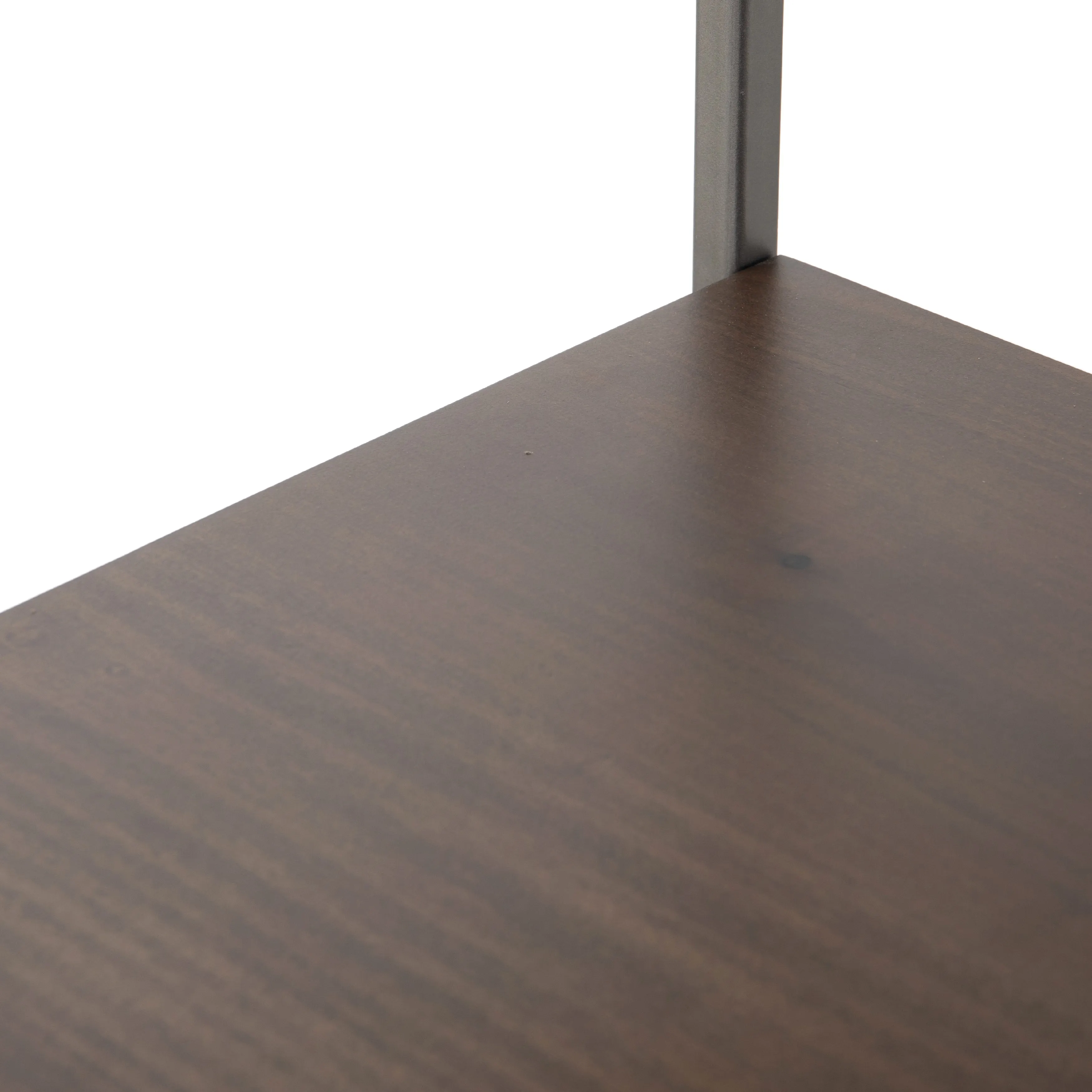 Trey Modular Wall Desk with 2 Bookcases - Auburn