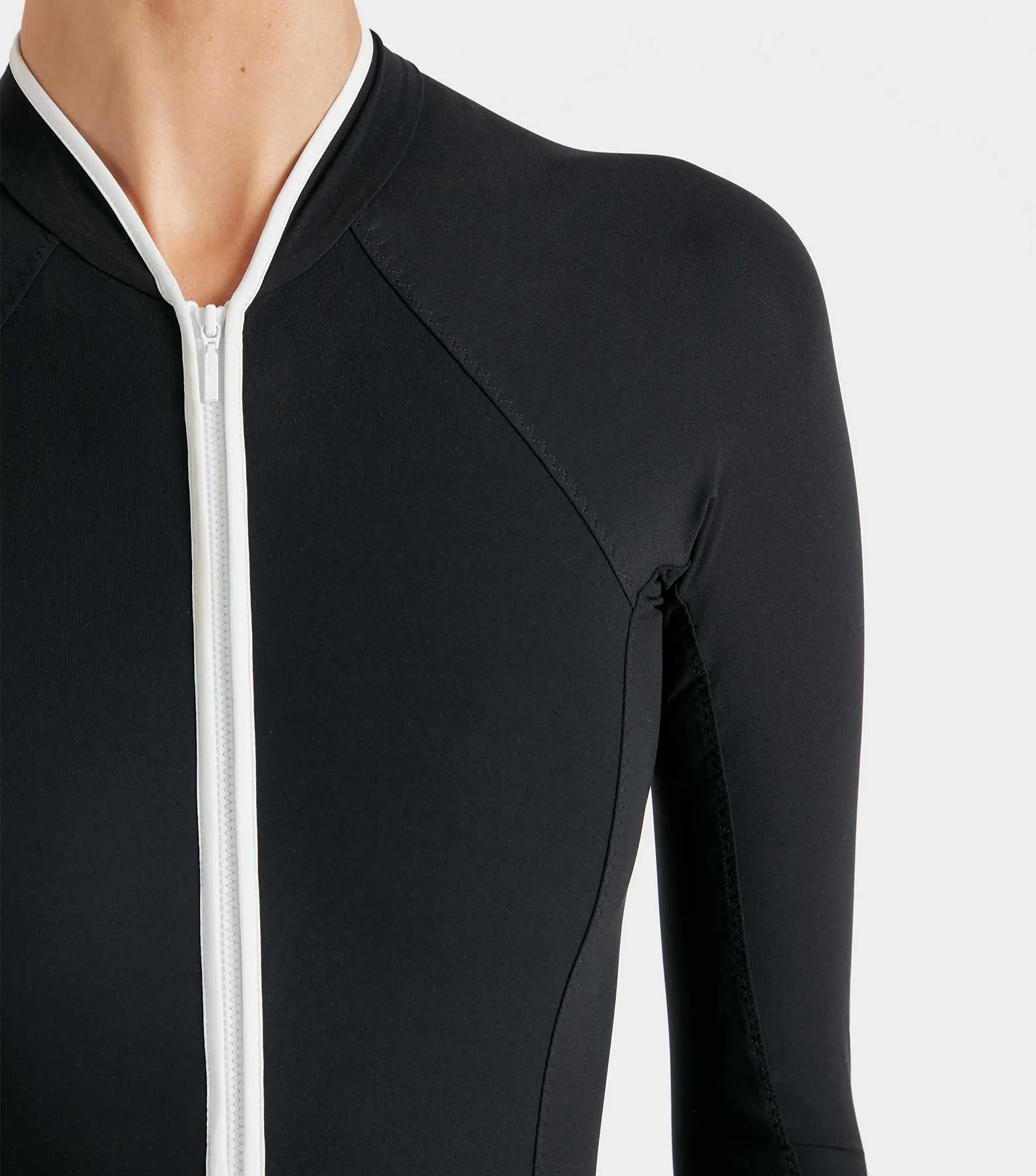 Tyra UPF 50  Swim - Black/White