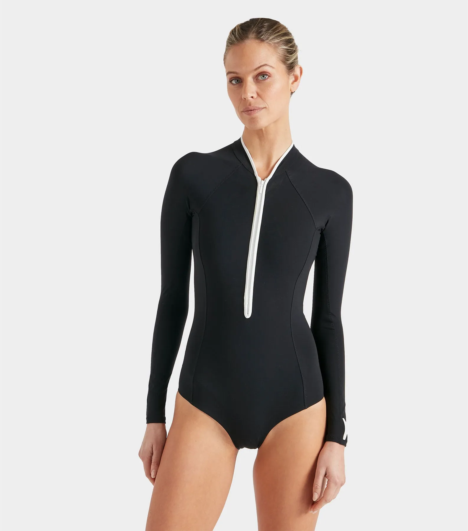 Tyra UPF 50  Swim - Black/White