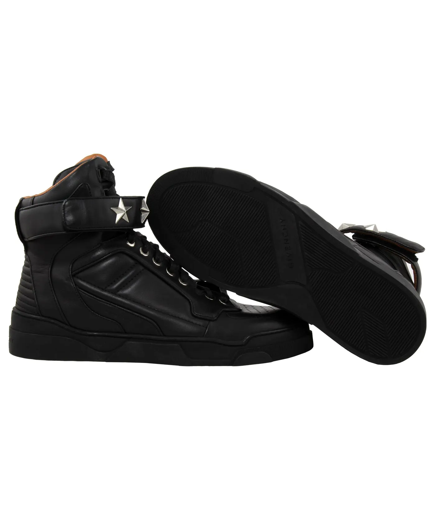 Tyson Star Leather High Top Sneakers