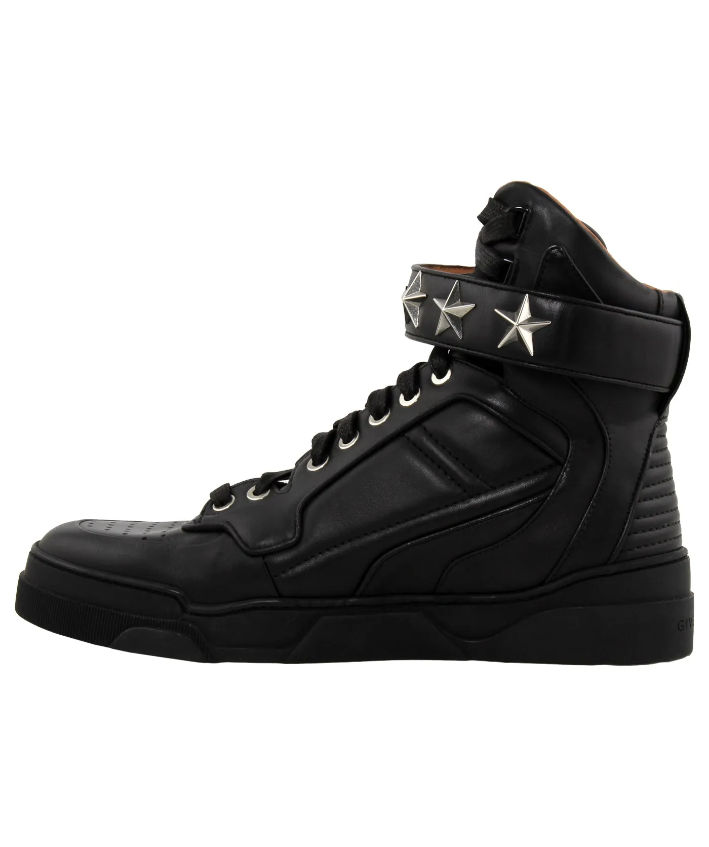 Tyson Star Leather High Top Sneakers