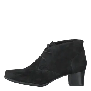 Un Damson Tie Black Suede