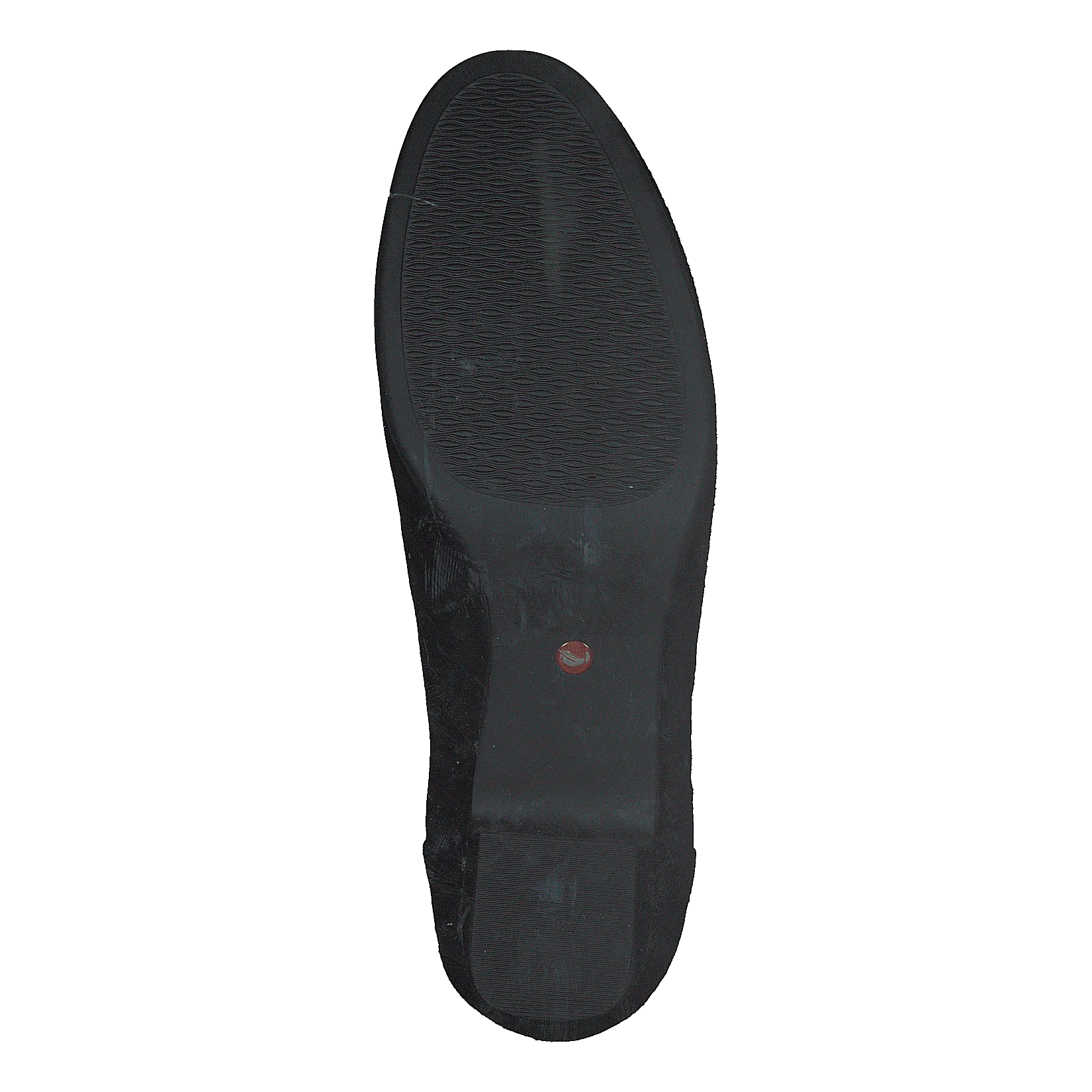 Un Damson Tie Black Suede