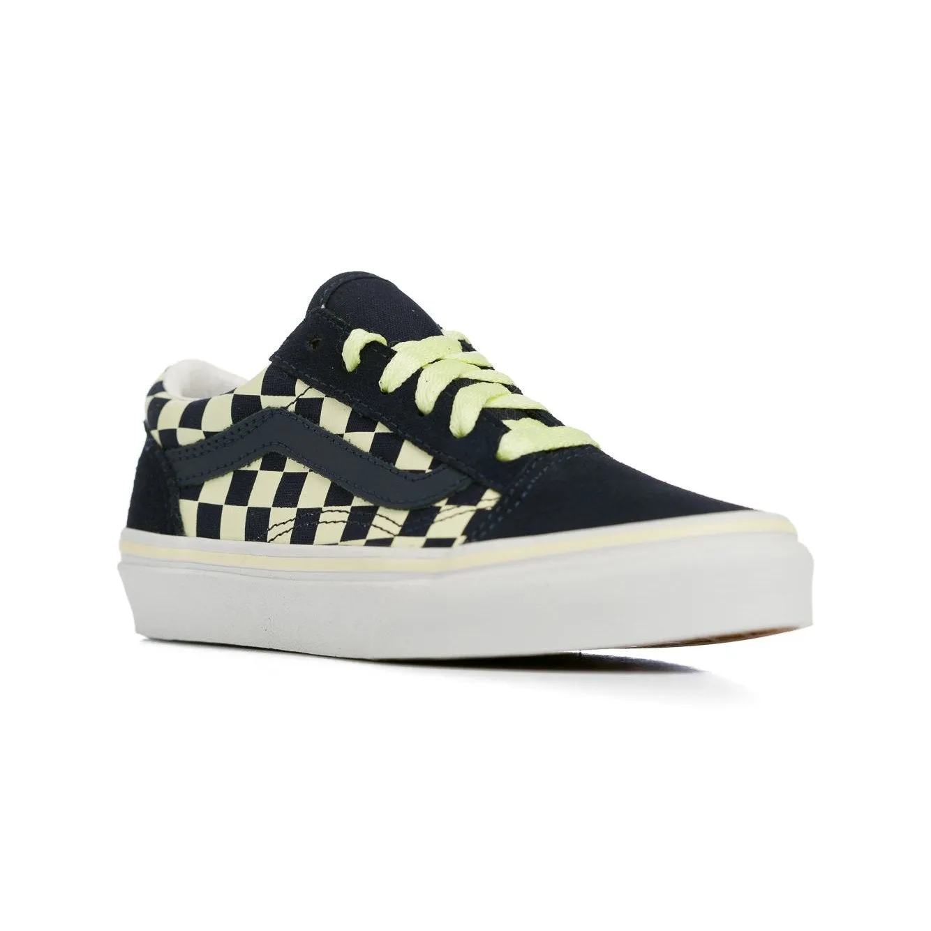 Vans Kids Old Skool - (Glow) Summer Nights Navy