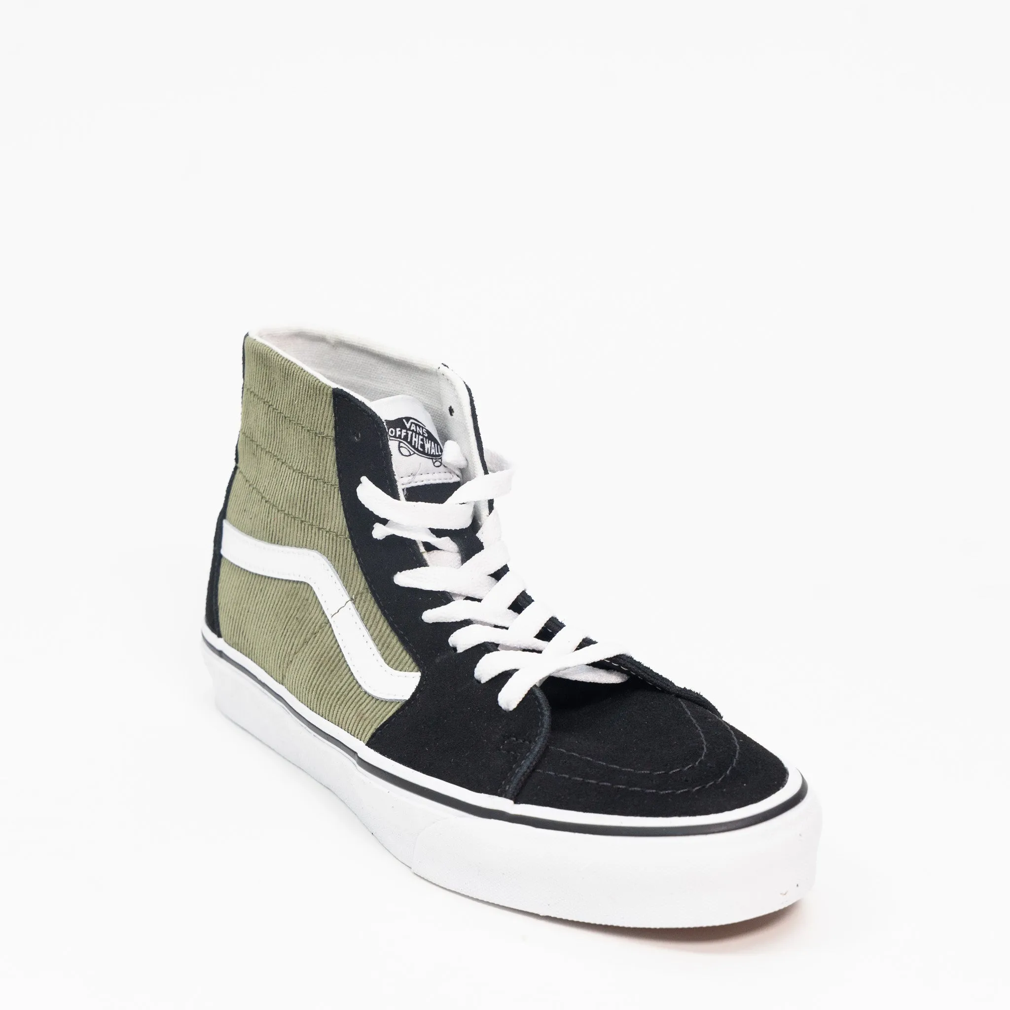 Vans Sk8-Hi Tapered Shoe - Mini Cord Green