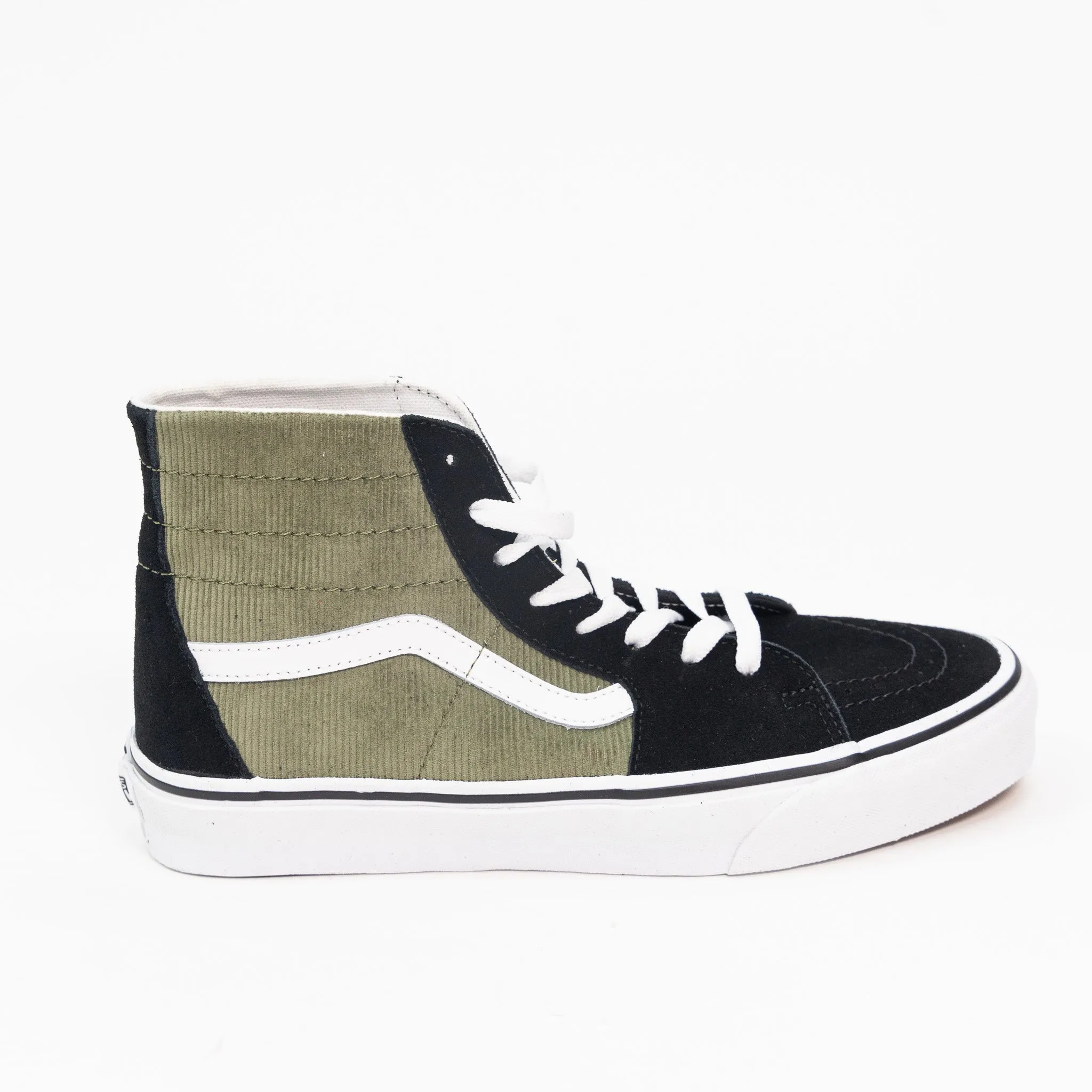 Vans Sk8-Hi Tapered Shoe - Mini Cord Green