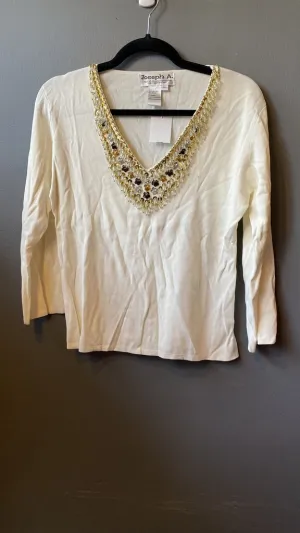 Vintage Beaded Ribbed Tee