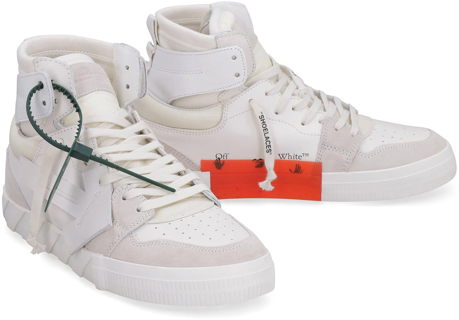 Vulcanized high-top sneakers