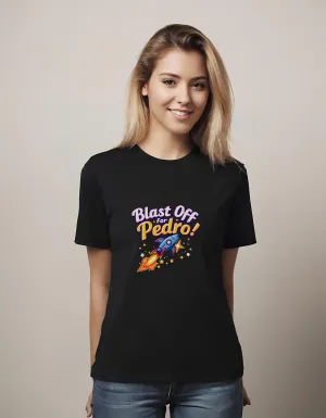 Whimsical Rocket Ship Blast Off | Classic T-Shirt (Unisex)