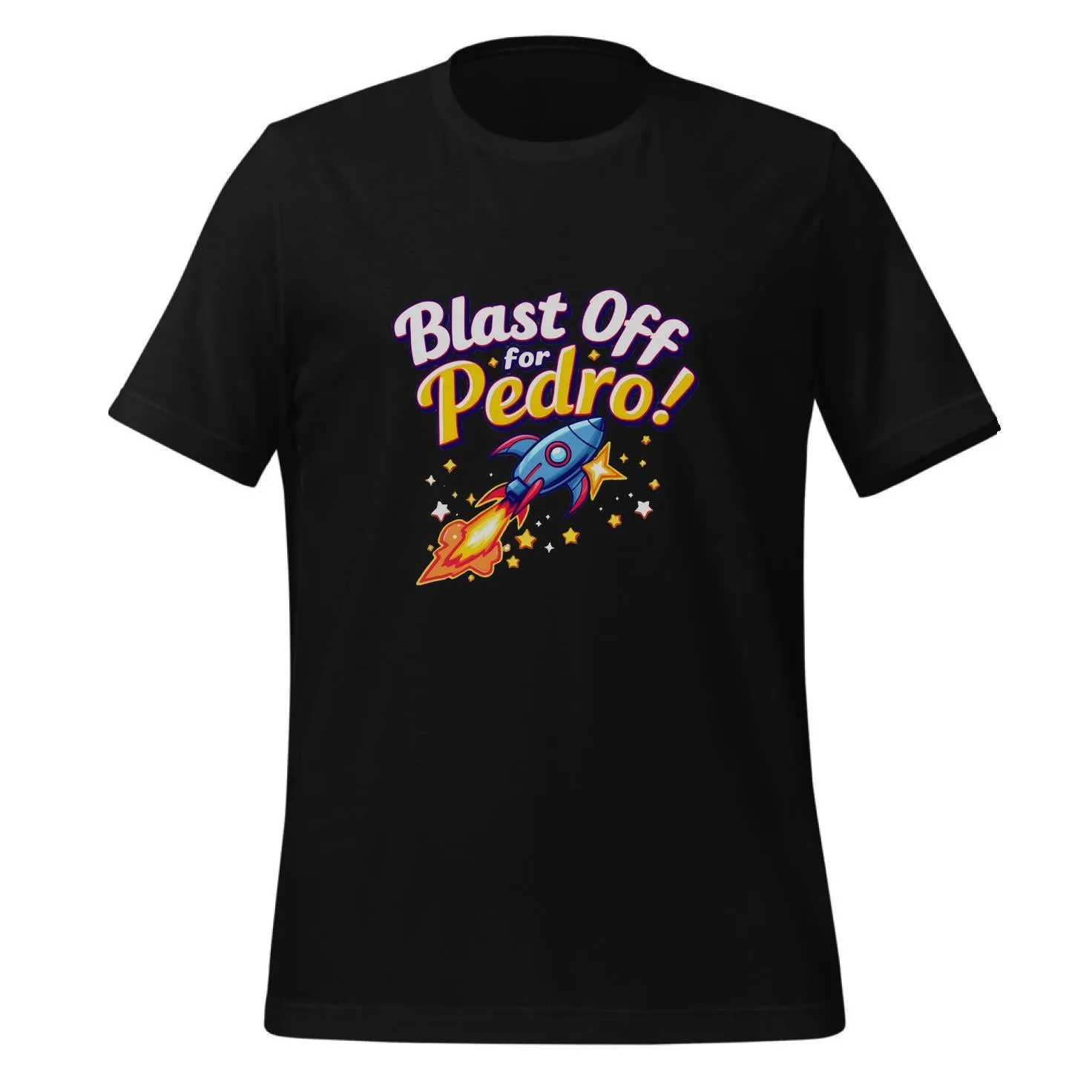 Whimsical Rocket Ship Blast Off | Classic T-Shirt (Unisex)