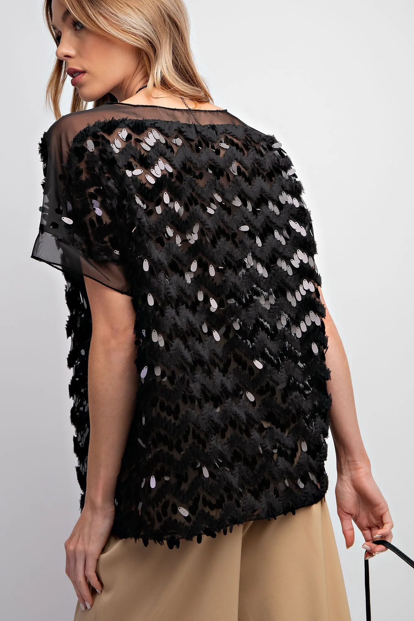 Whisper Top In Black