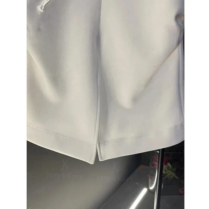 White 3D Flower Beaded Designer T-shirt