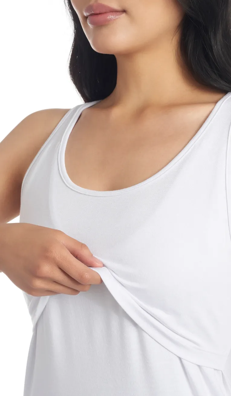 White Kara Tank