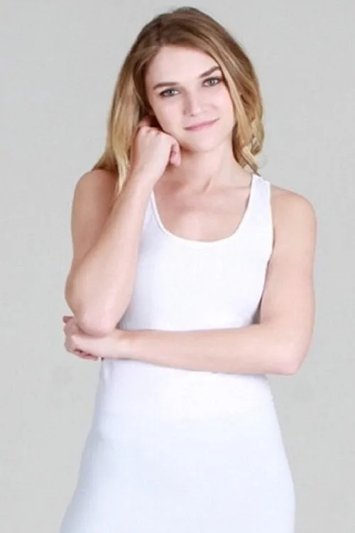 White NikiBiki Racerback Tank Style Cami