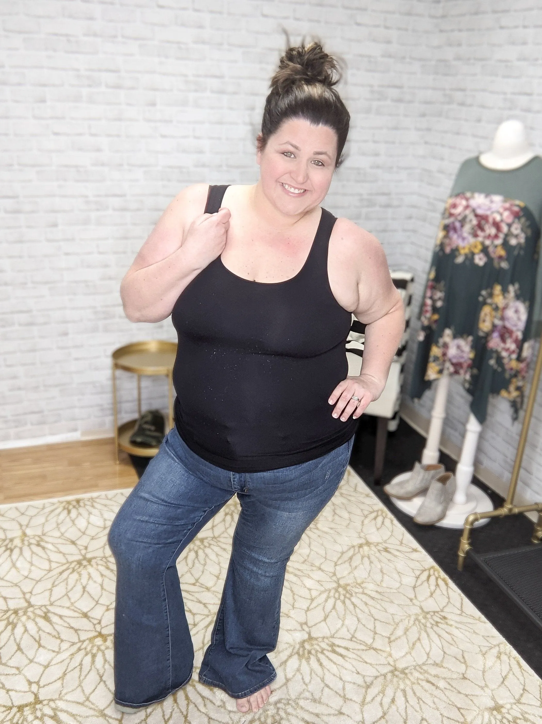 Wide Strap Long Tank (lots of colors!)