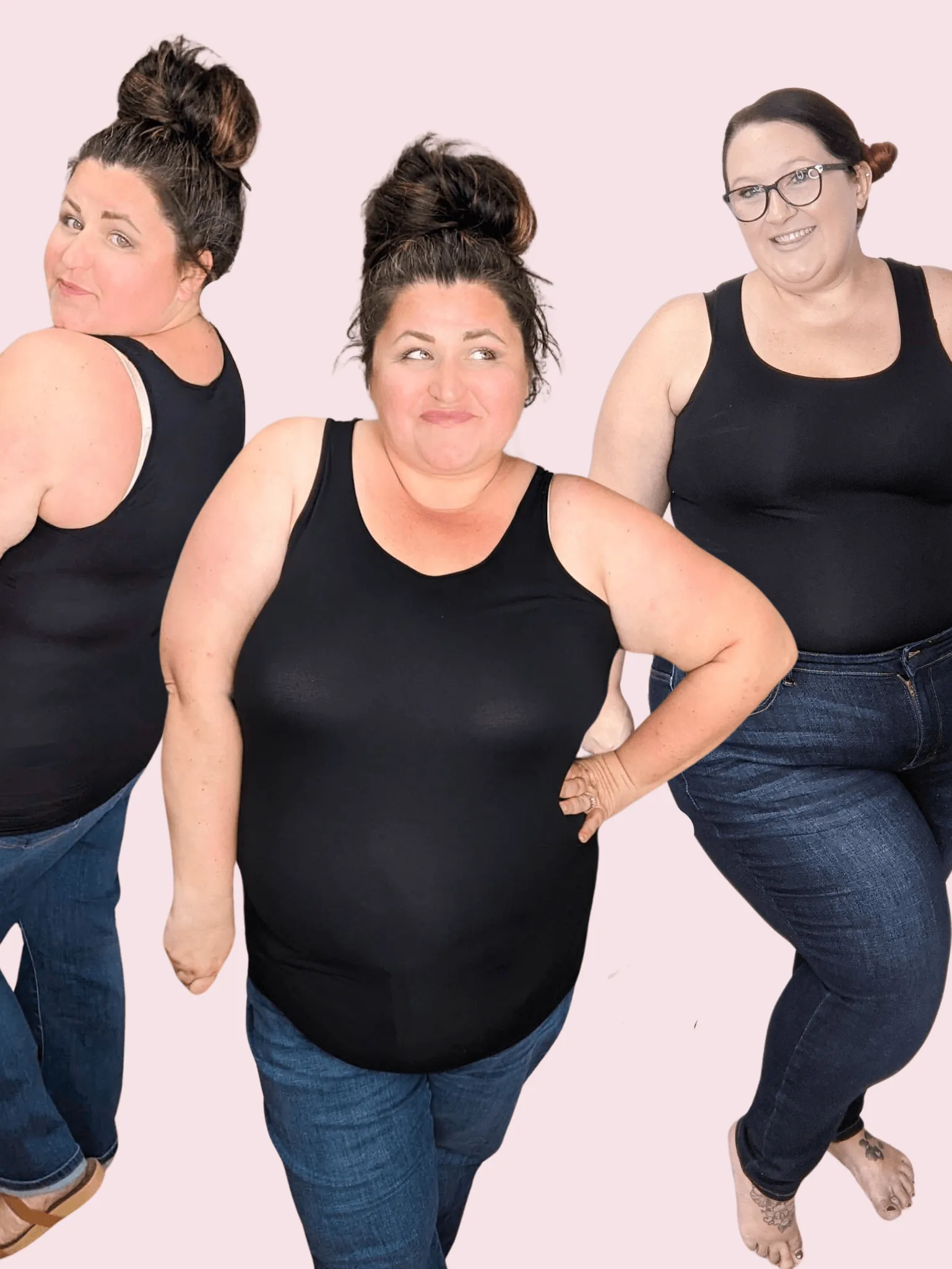 Wide Strap Long Tank (lots of colors!)