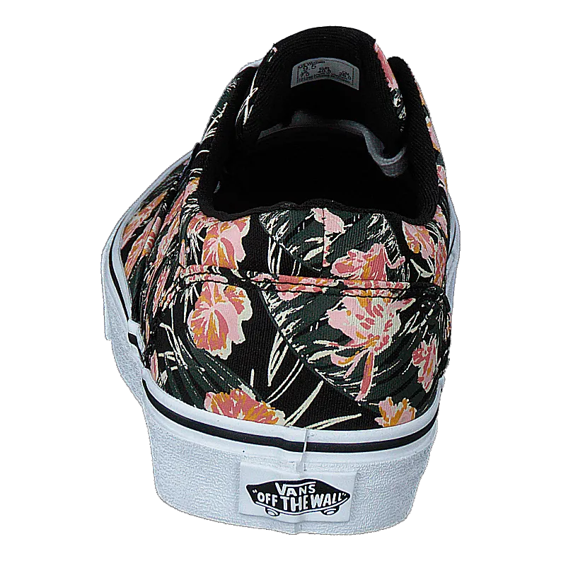 Wm Doheny (palm Floral) Black/white