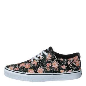 Wm Doheny (palm Floral) Black/white