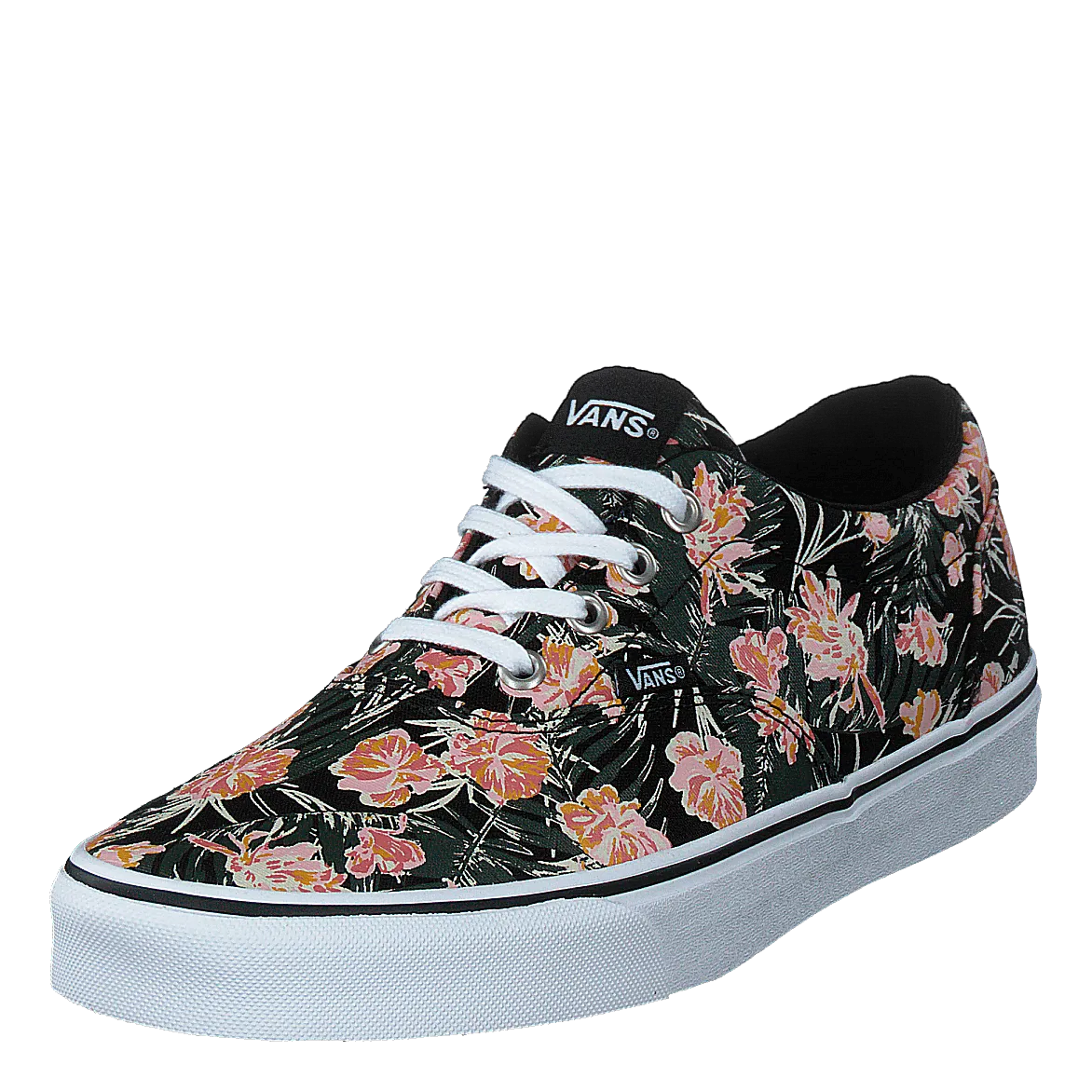Wm Doheny (palm Floral) Black/white
