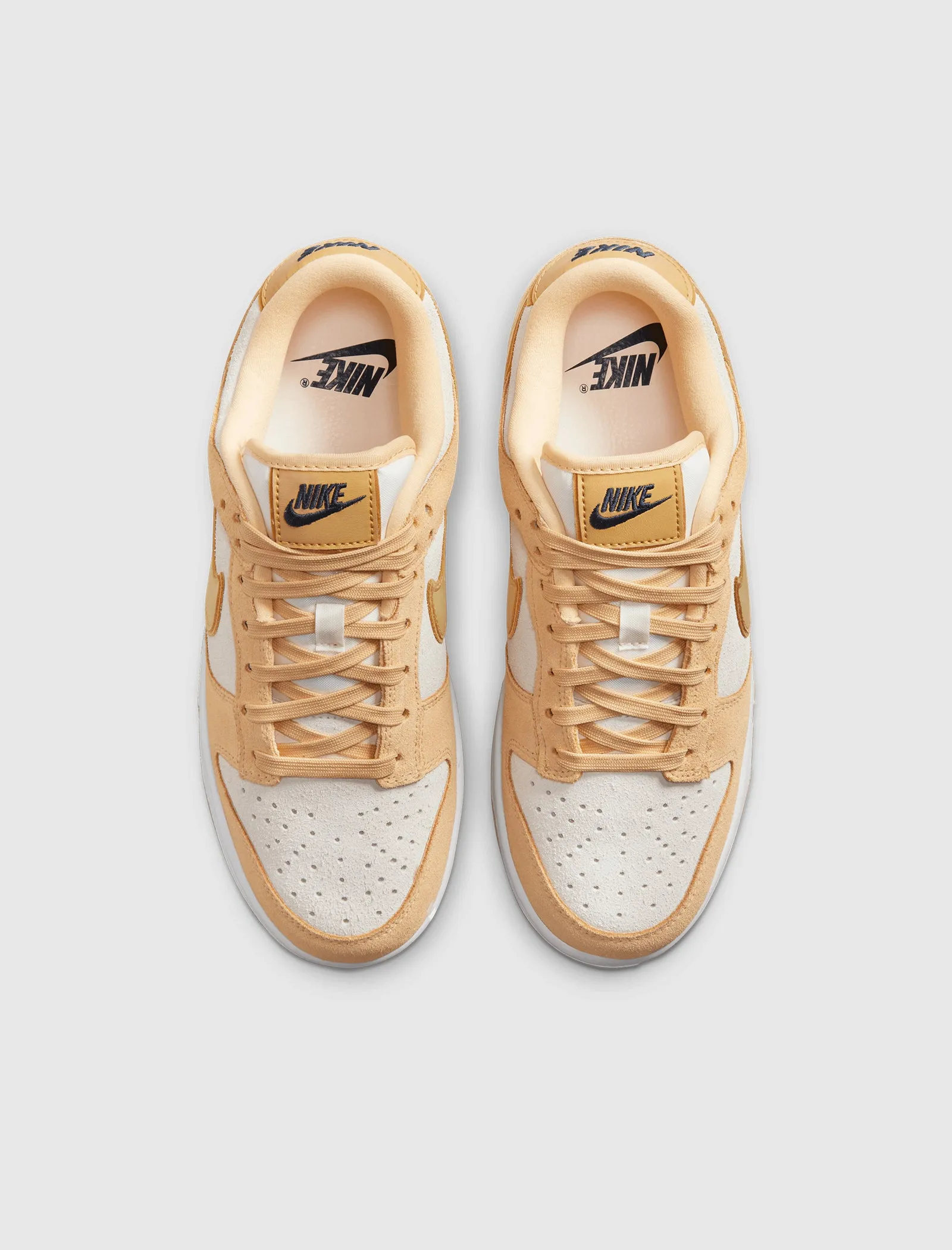 WOMEN'S DUNK LOW LX "GOLD SUEDE"
