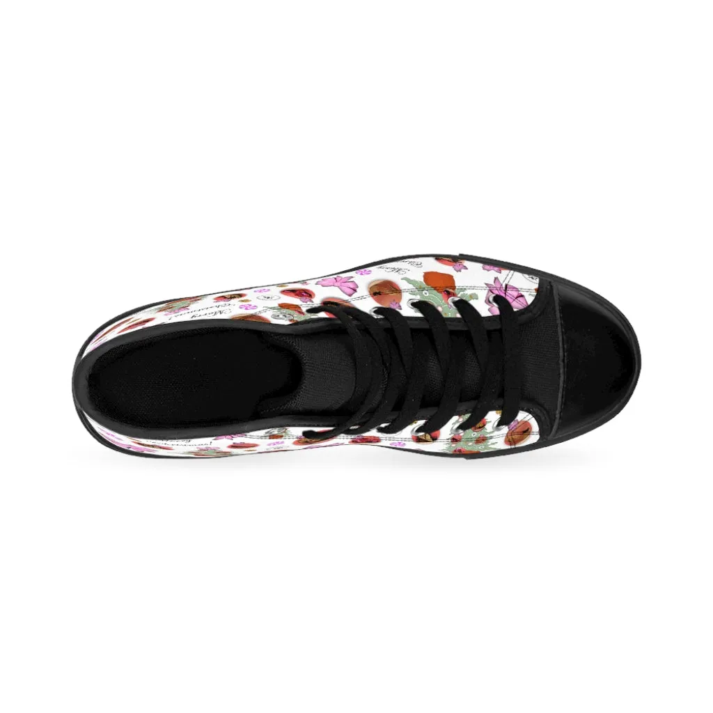 Women's High-top Sneakers 'Pink Christmas'