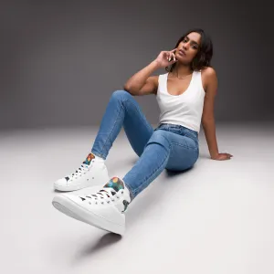 Women’s Mystical Elephant Galaxy High Tops