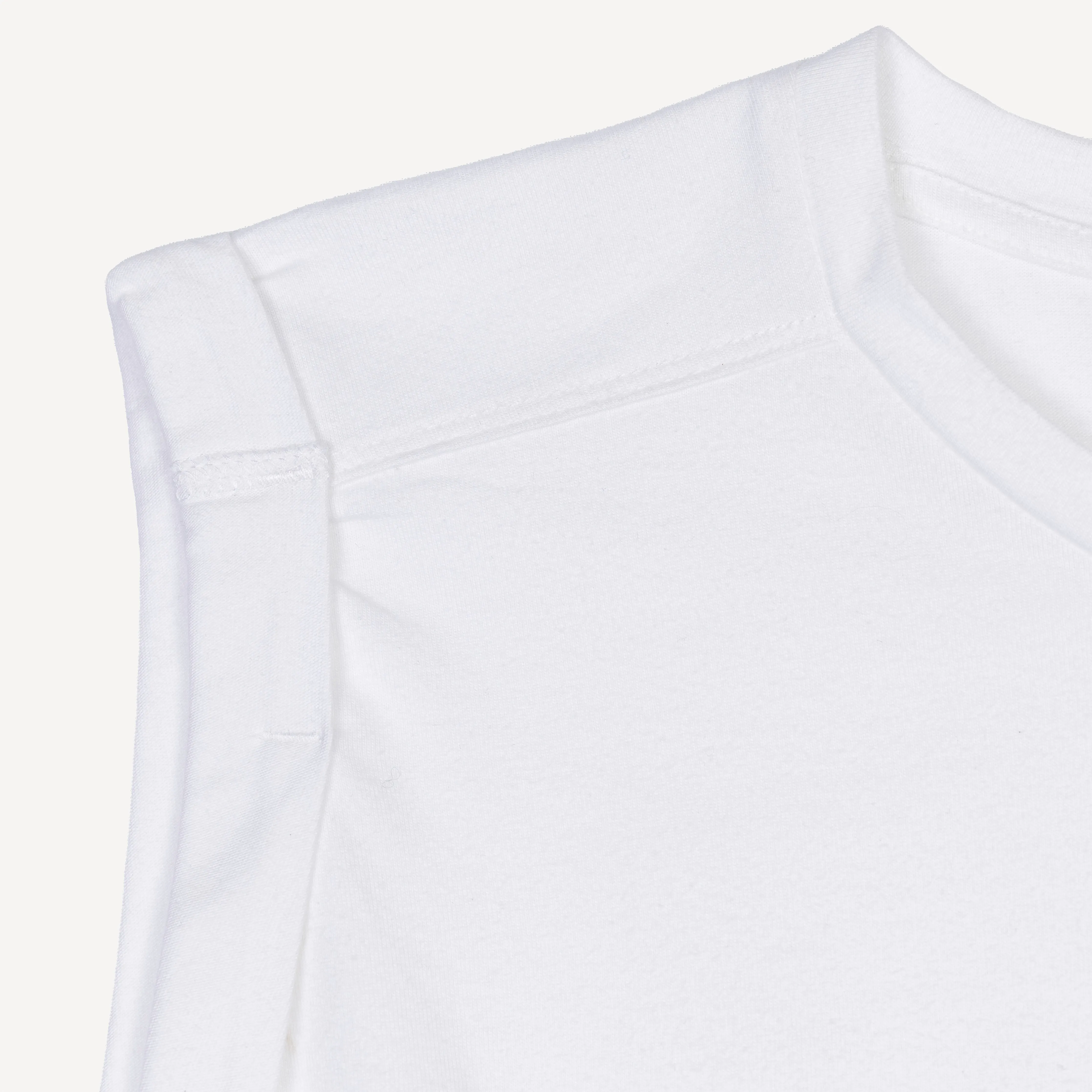 Womens Rolled Sleeve Muscle Tank - White