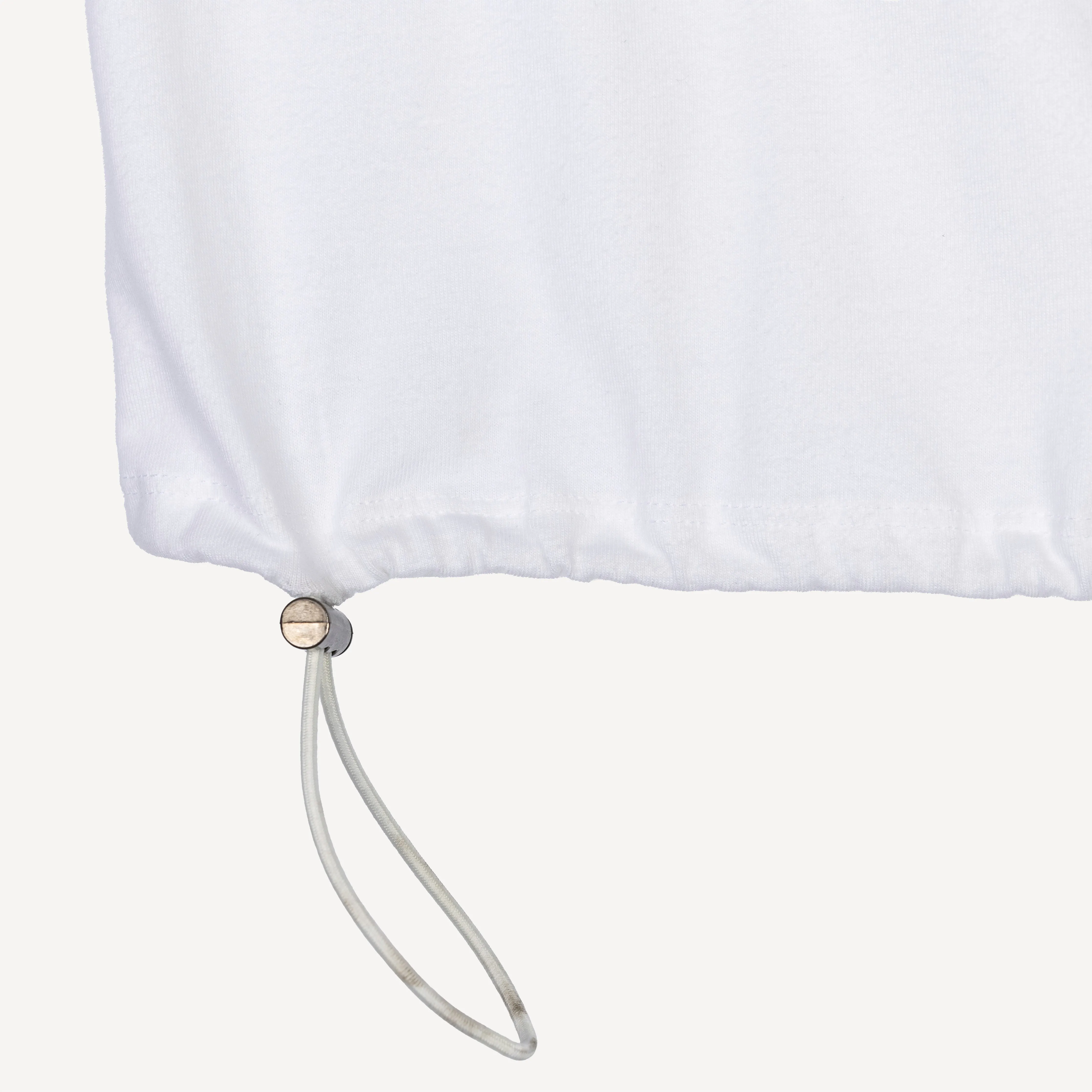 Womens Rolled Sleeve Muscle Tank - White