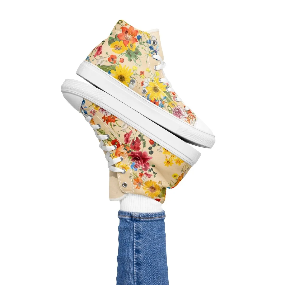 Women's Spring Flowers Sneakers