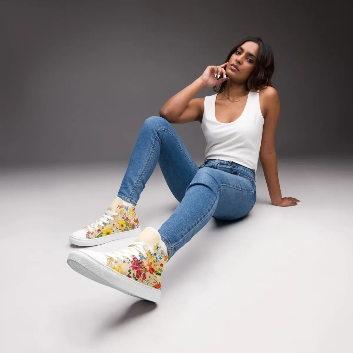 Women's Spring Flowers Sneakers