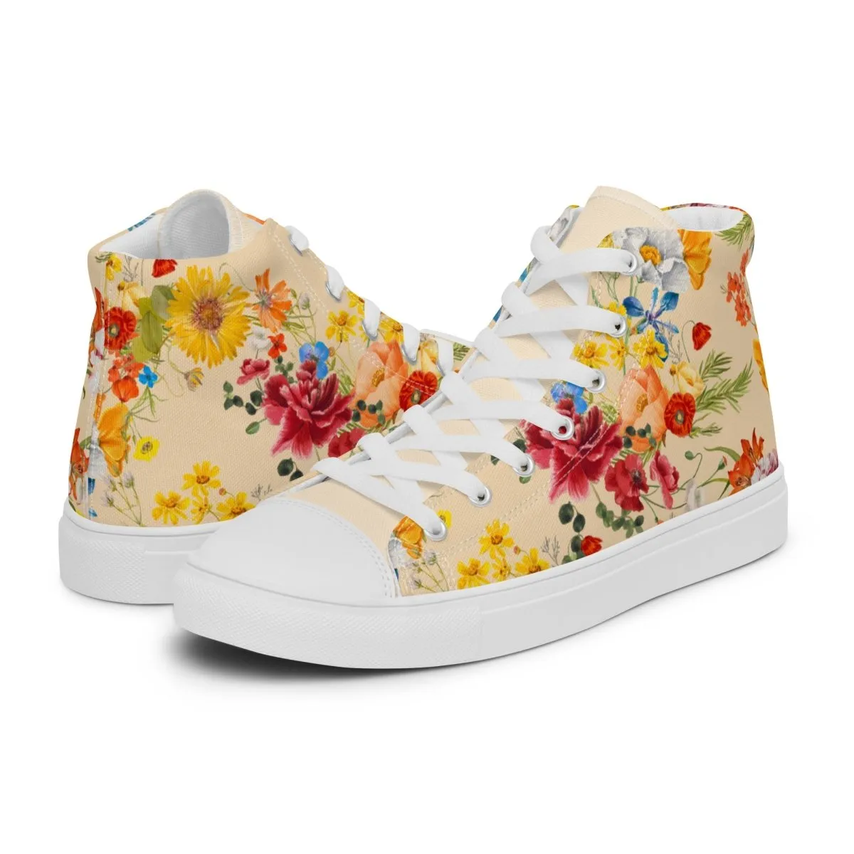 Women's Spring Flowers Sneakers
